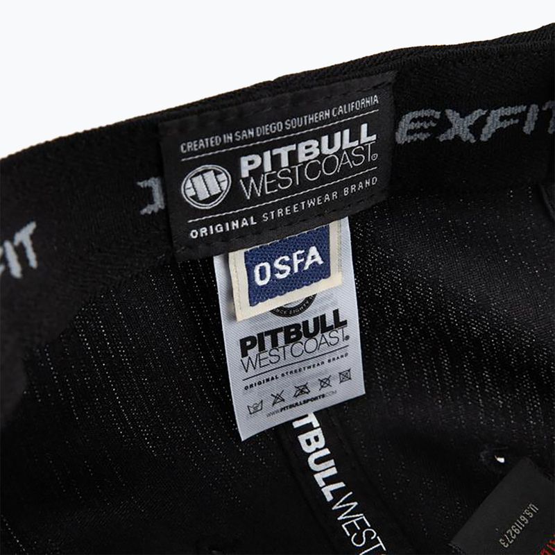 Pitbull West Coast férfi Snapback Seascape sapka fekete 6