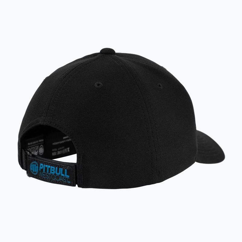 Pitbull Snapback Seascape fekete/piros nyomtatott baseball sapka 2