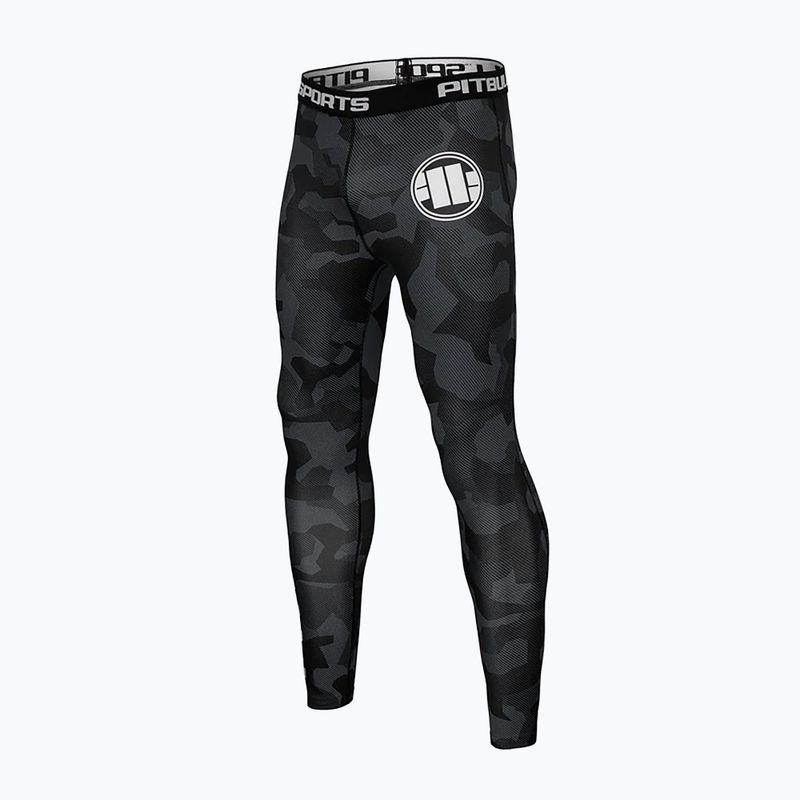 Férfi leggings Pitbull West Coast Compr Pants Dillard grey camo