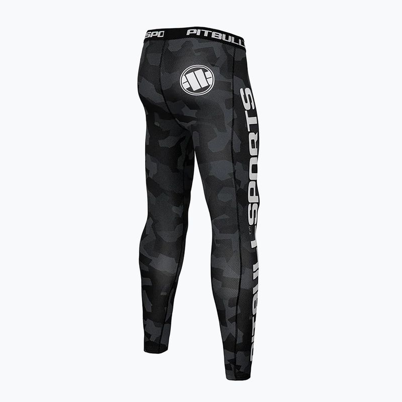 Férfi leggings Pitbull West Coast Compr Pants Dillard grey camo 2