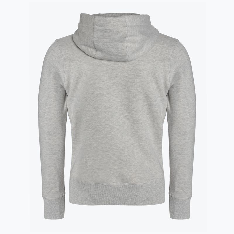 Férfi pulóver Pitbull West Coast Hooded Small Logo 21 grey/melange 2