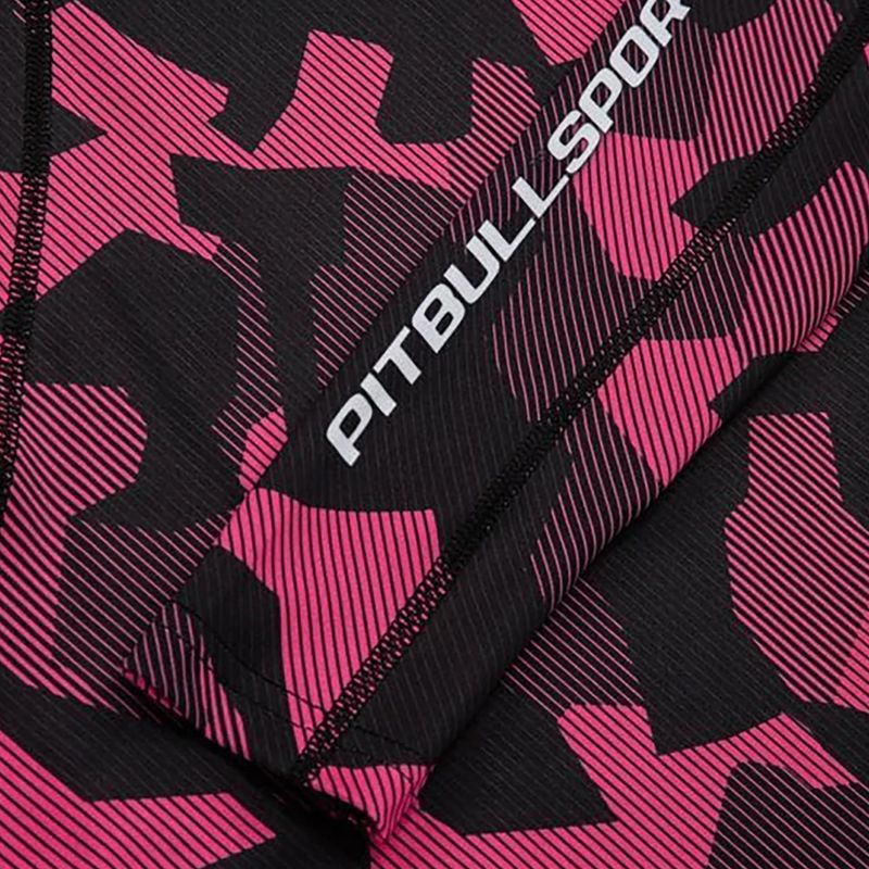 Női Rashguard hosszú ujjú ruha Pitbull West Coast L-S Rash Dillard pink camo 3