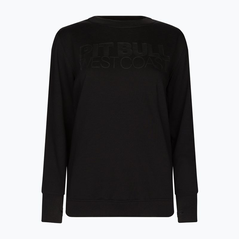 Női pulóver Pitbull West Coast Crewneck Seascape black