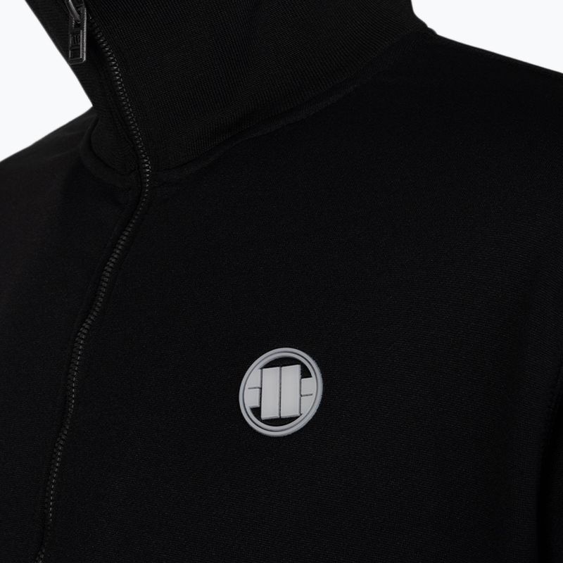 Férfi pulóver Pitbull West Coast Oldschool Track Small Logo black 3