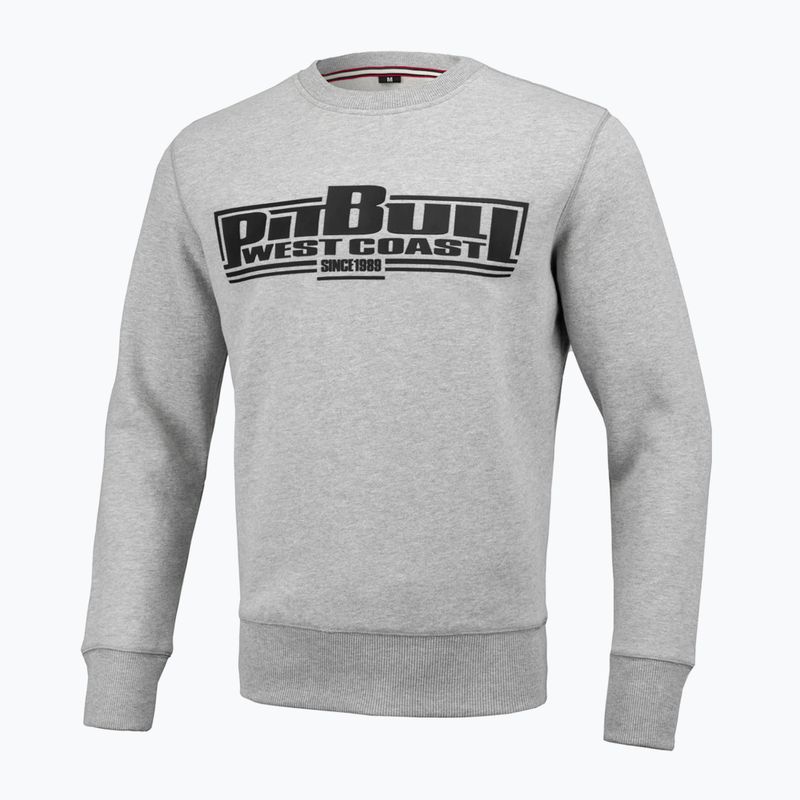 Férfi pulóver Pitbull West Coast Crewneck Classic Boxing 21 grey/melange 4