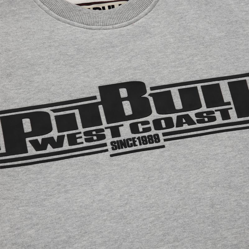 Férfi pulóver Pitbull West Coast Crewneck Classic Boxing 21 grey/melange 6