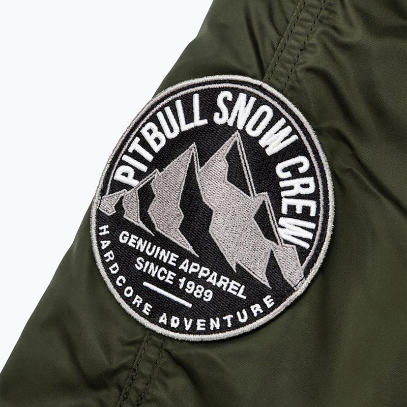 Férfi téli kabát Pitbull West Coast Fur Parka Alder olive 4