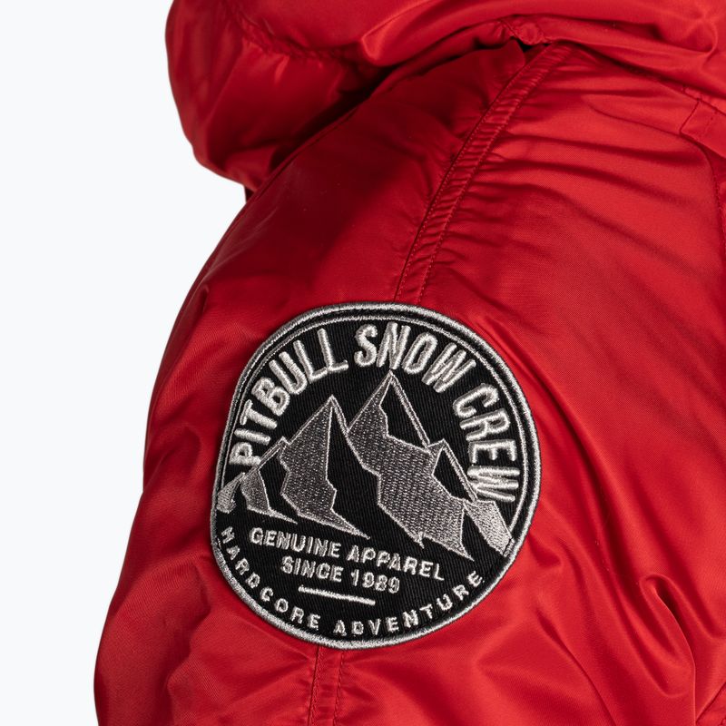 Férfi téli kabát Pitbull West Coast Fur Parka Alder red 12