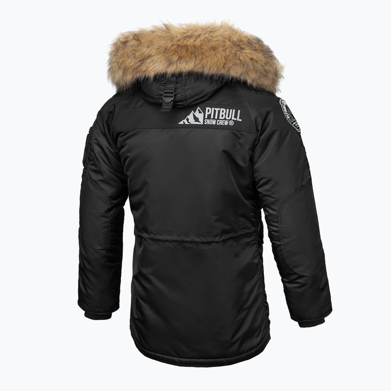 Férfi téli kabát Pitbull West Coast Alder Fur Parka black 12