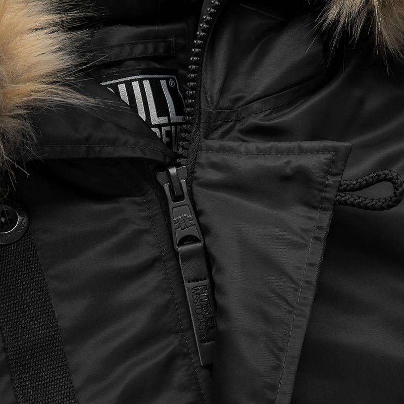 Férfi téli kabát Pitbull West Coast Alder Fur Parka black 13