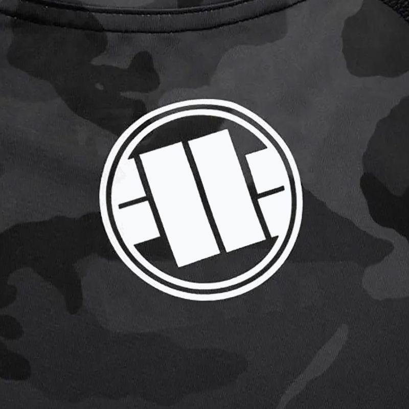 Női Rashguard Pitbull West Coast Rash T-S All black camo 5