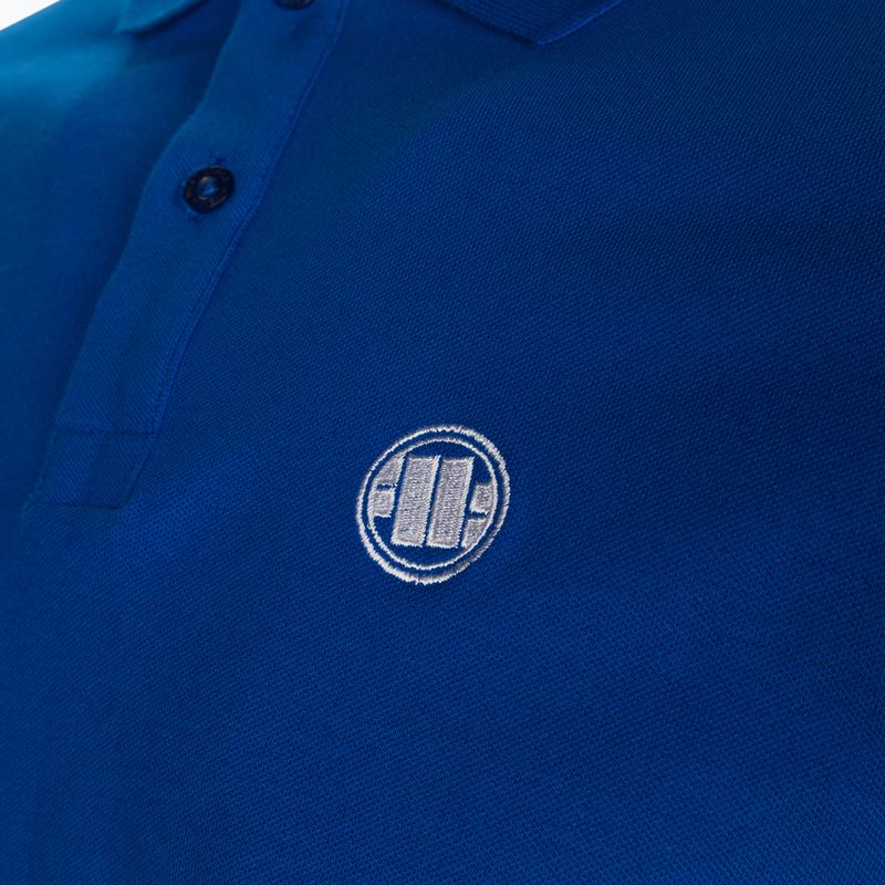 Férfi póló Pitbull West Coast Polo Regular Logo royal blue 3