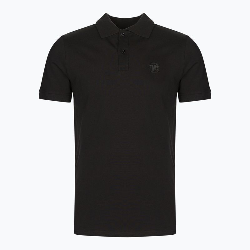 Férfi póló Pitbull West Coast Polo Slim Logo black