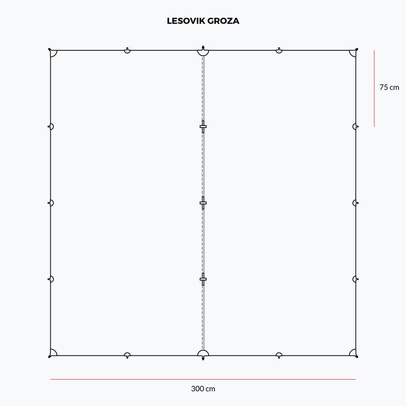 Ponyva Lesovik Groza walnut brown 4