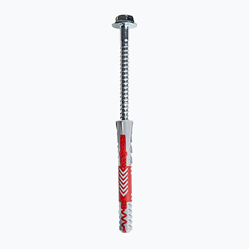 Fischer 10×80 tágulási csavarok csavarokkal 8 db BenchK létrákhoz ezüst BK-KM8 2