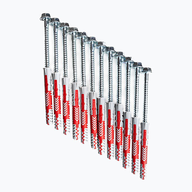 Fischer szegecsek 10×80 csavarokkal - 12 db létrákhoz-BenchK ezüst BK-KM12