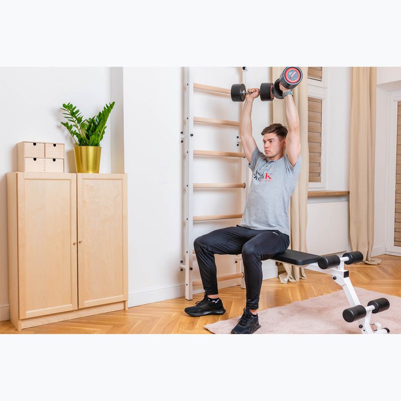 BenchK torna létra fehér BK-723W 14