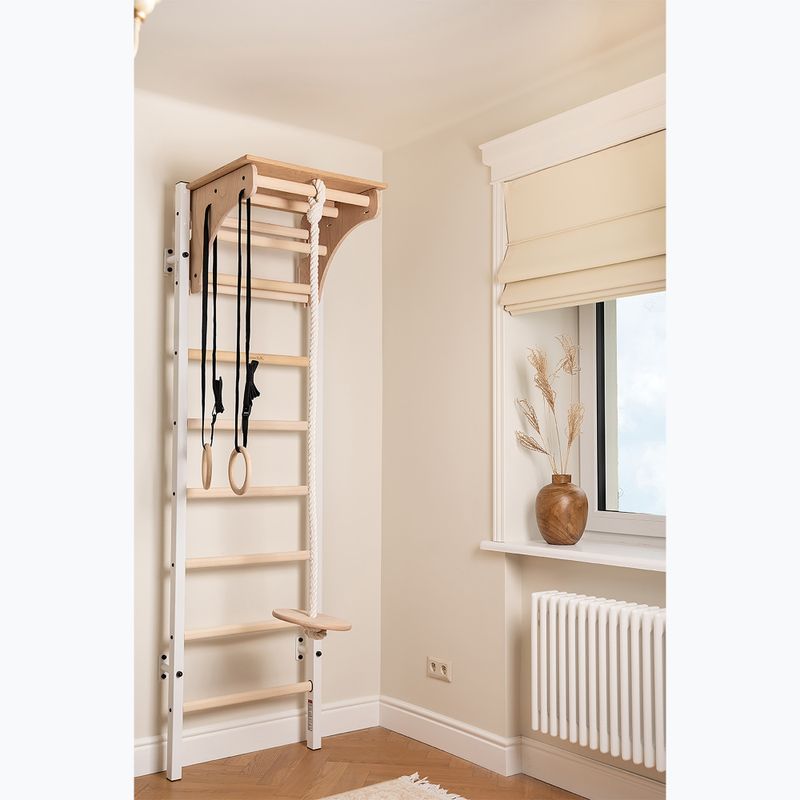BenchK 212W+A204 fehér matt/tölgy torna létra 9