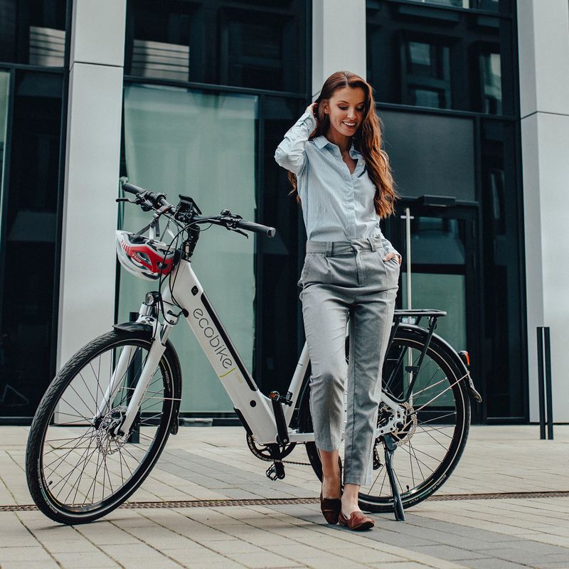 Ecobike X-Cross L/17.5Ah LG elektromos kerékpár fehér 1010301 16