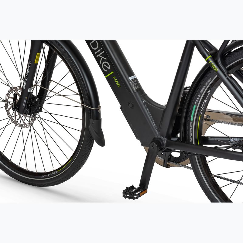 EcoBike X-Cross L 36V 17.5Ah 630Wh X-Cross LG fekete elektromos kerékpár 10