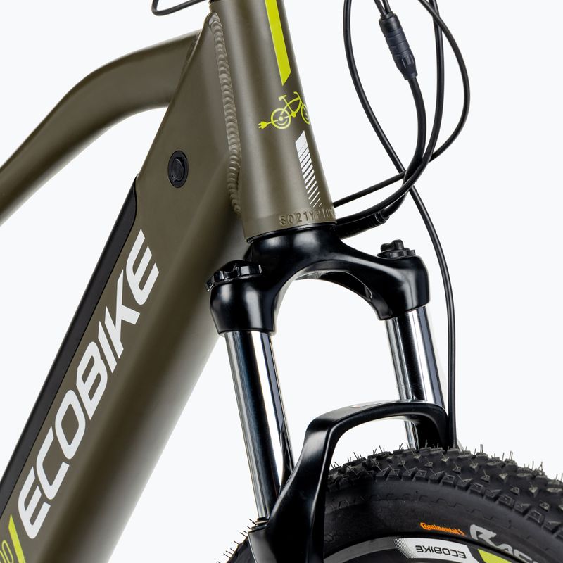Elektromos kerékpár Ecobike SX300/X300 LG 14Ah zöld 1010404 8