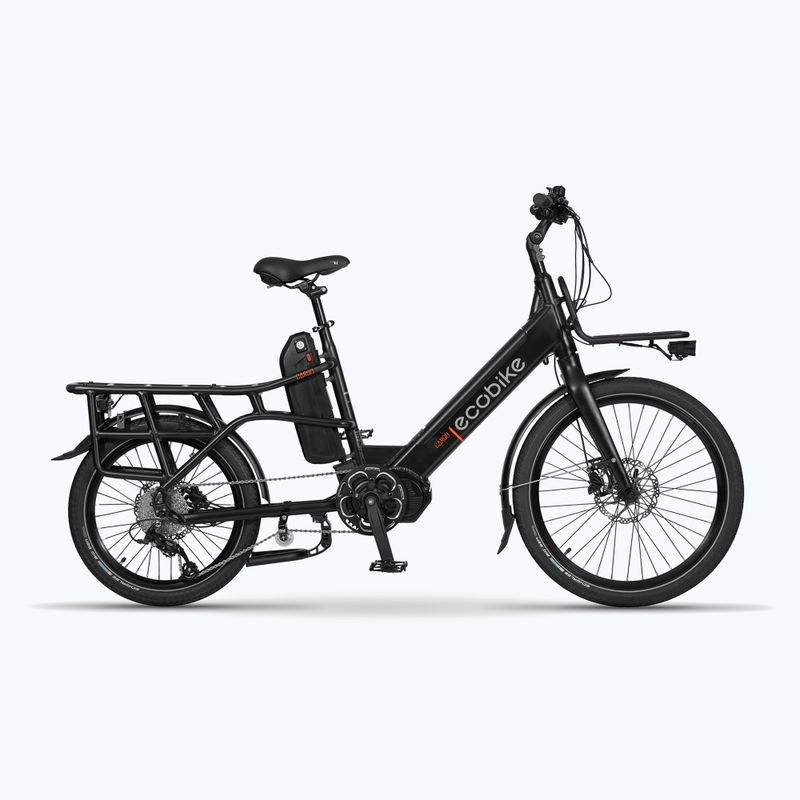 EcoBike Cargo/16Ah Trapeze Cargo+X300 10.4 AH Greenway elektromos kerékpár fekete 1010503