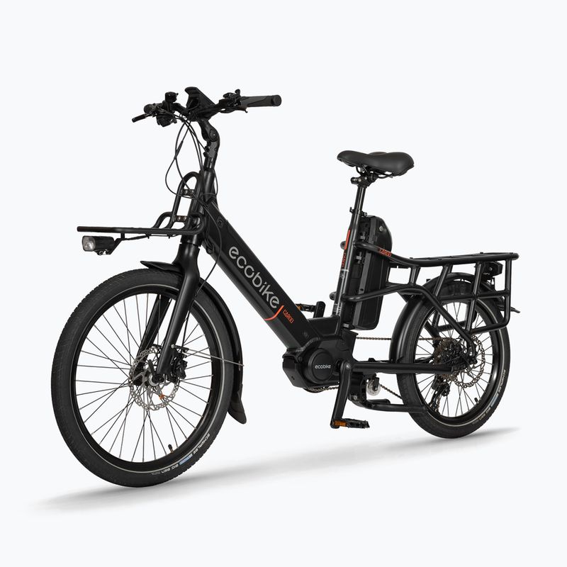EcoBike Cargo/16Ah Trapeze Cargo+X300 10.4 AH Greenway elektromos kerékpár fekete 1010503 3