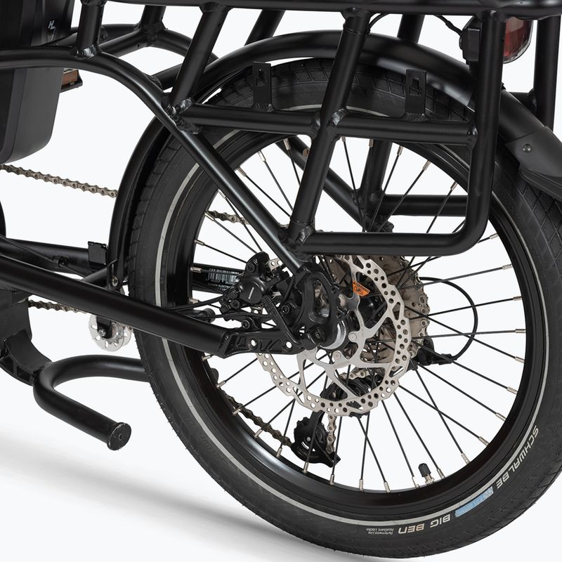 EcoBike Cargo/16Ah Trapeze Cargo+X300 10.4 AH Greenway elektromos kerékpár fekete 1010503 8