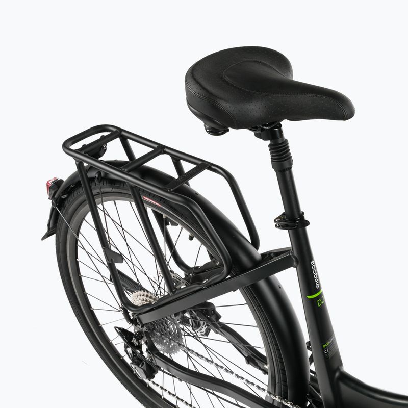 EcoBike D2 City/14Ah Smart BMS elektromos kerékpár fekete 1010319 5