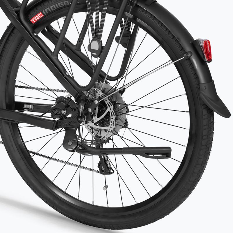 EcoBike D2 City/14Ah Smart BMS elektromos kerékpár fekete 1010319 13