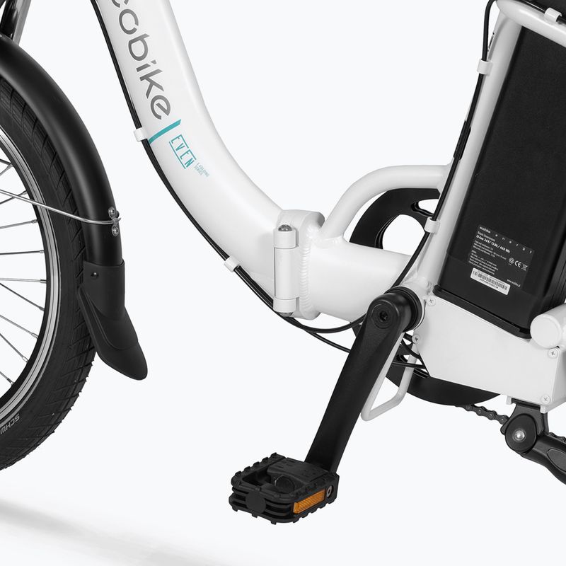 EcoBike Even 14,5 Ah elektromos kerékpár fehér 1010201 5