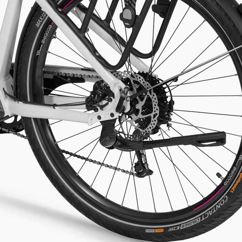 Elektromos kerékpár EcoBike LX 300/X300 14Ah LG fehér 1010320 8