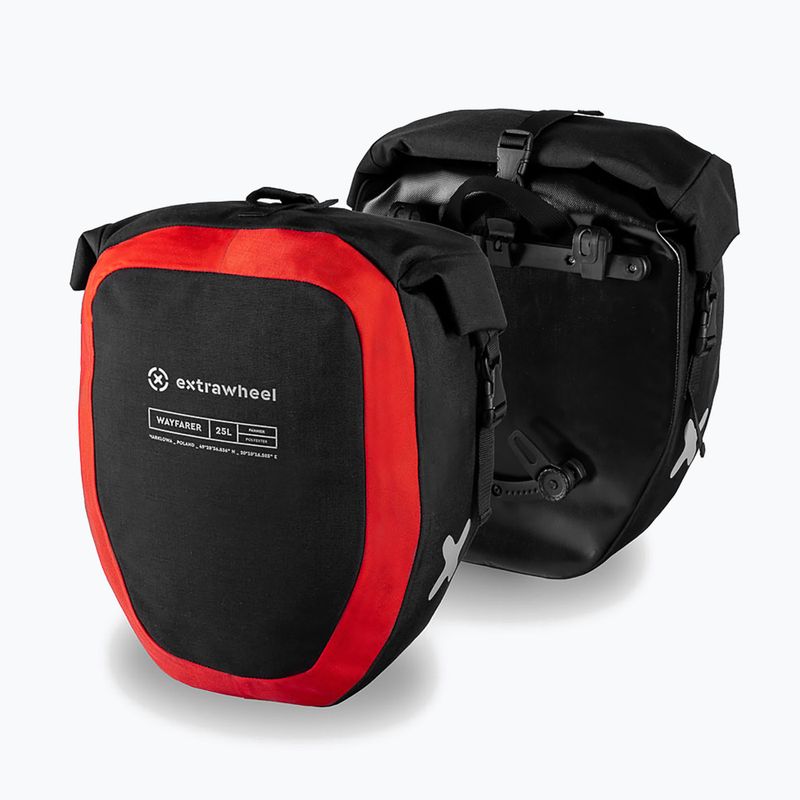 Kerékpár csomagtartók Extrawheel Wayfarer fekete E0079