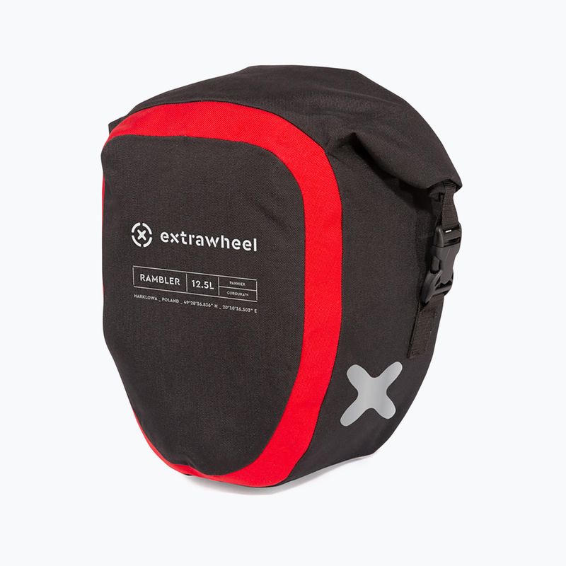 Extrawheel Rambler Premium 12.5L kerékpáros csomagtartó 2 db fekete E0047 2