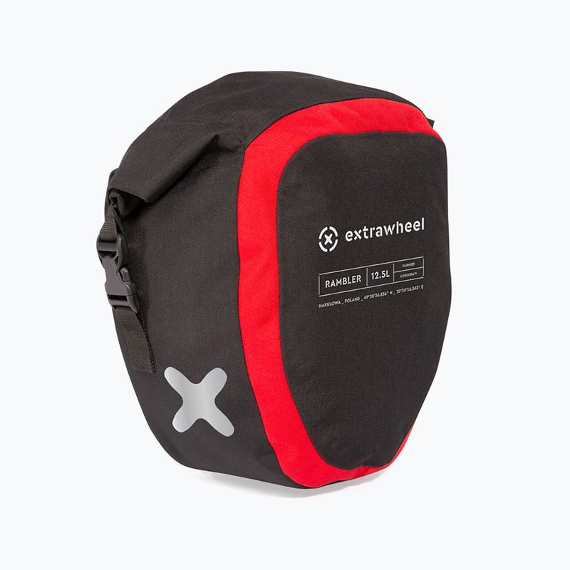 Extrawheel Rambler Premium 12.5L kerékpáros csomagtartó 2 db fekete E0047 3