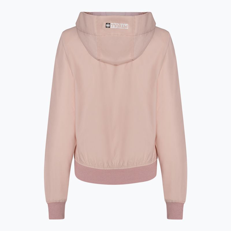 Női kabát Pitbull West Coast Aaricia Hooded Nylon pink 8