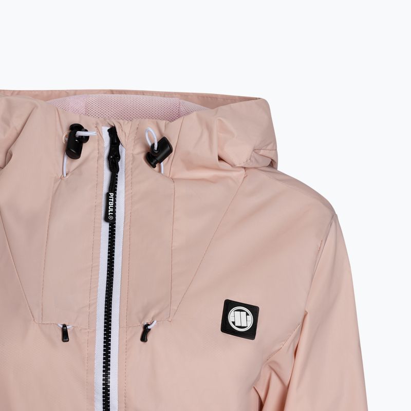 Női kabát Pitbull West Coast Aaricia Hooded Nylon pink 9