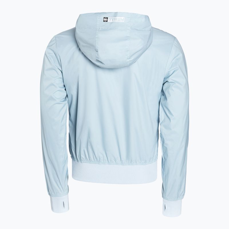 Női kabát Pitbull West Coast Aaricia Hooded Nylon blue 2