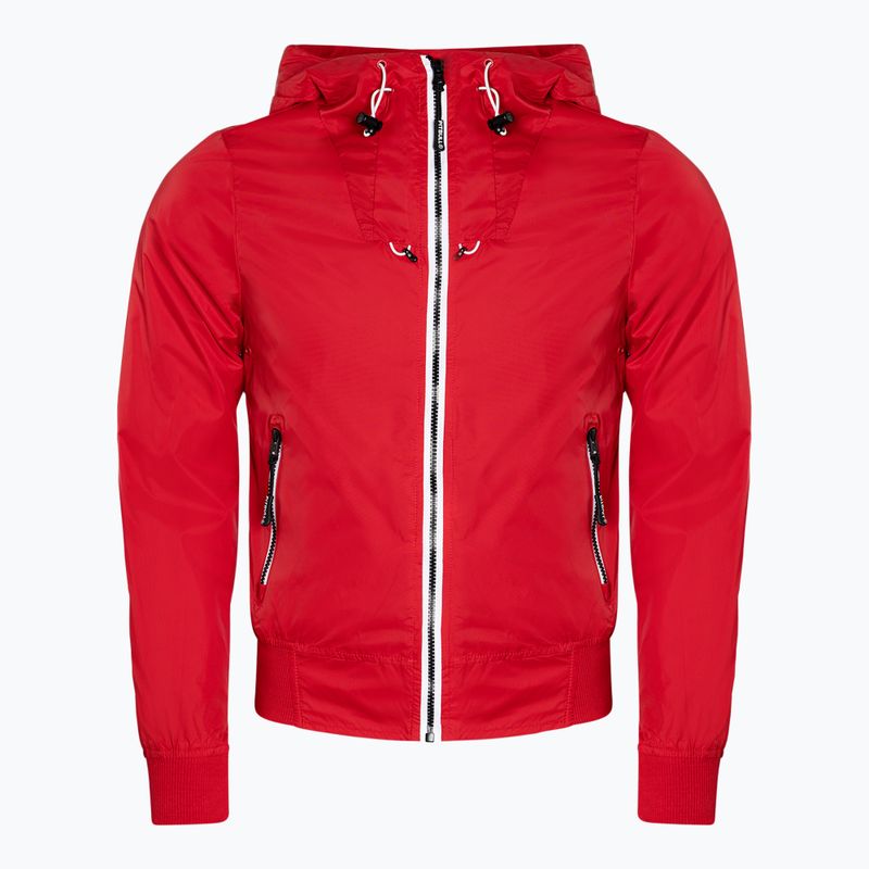 Női kabát Pitbull West Coast Aaricia Sleeve Hooded Nylon red
