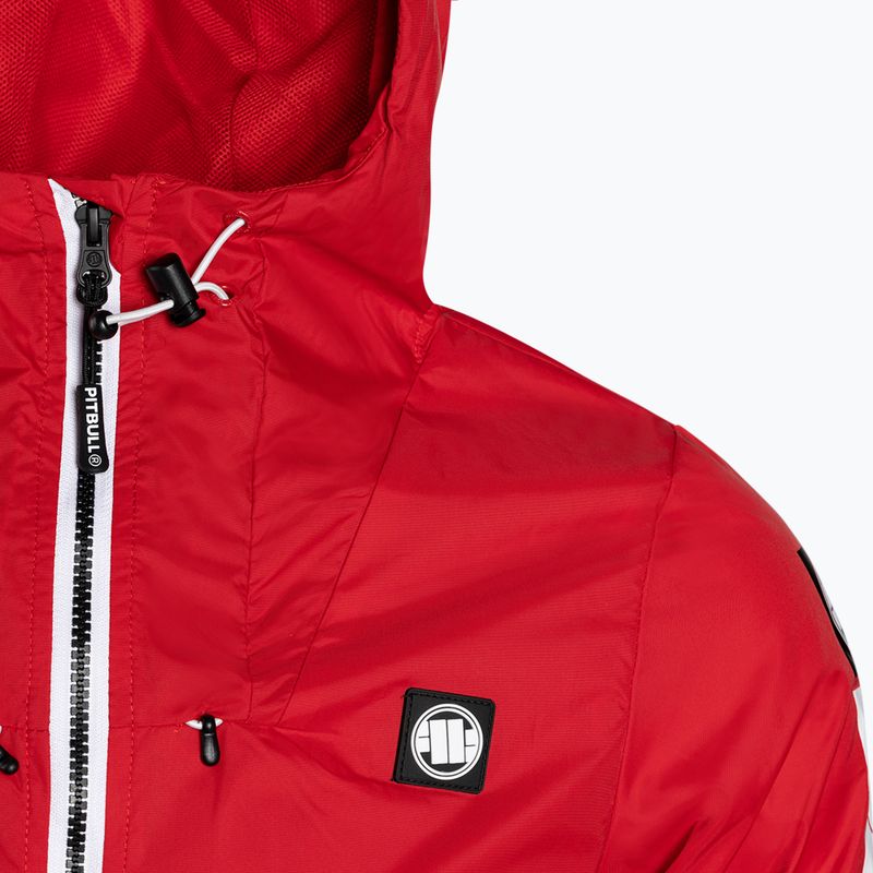 Női kabát Pitbull West Coast Aaricia Sleeve Hooded Nylon red 4
