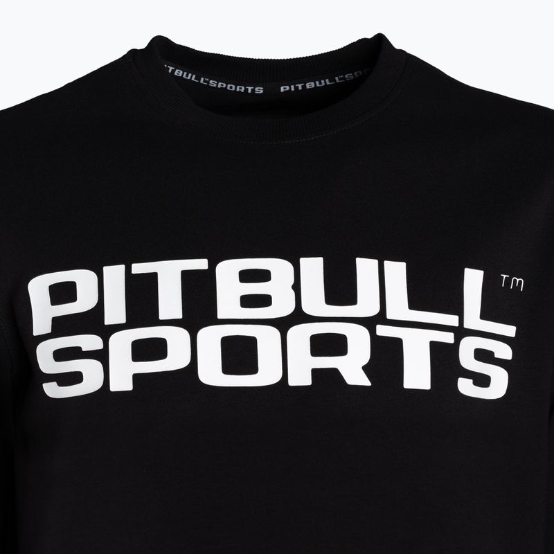 Férfi pulóver Pitbull West Coast Crewneck Fern black 3