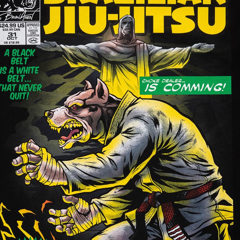 Férfi póló Pitbull West Coast Master Of BJJ black 4