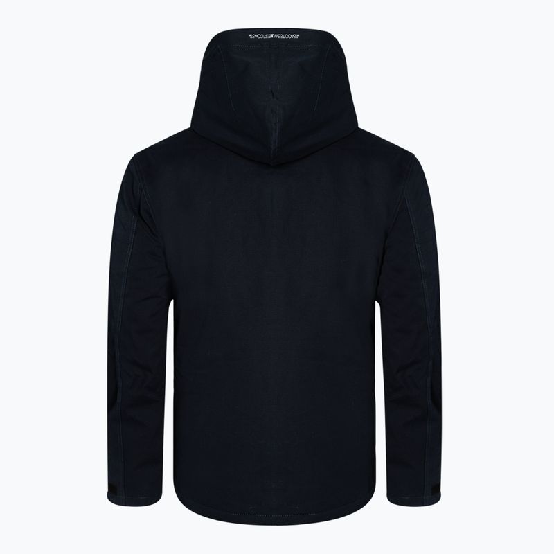 Férfi téli kabát Pitbull West Coast Hooded Parka Tops dark navy 2