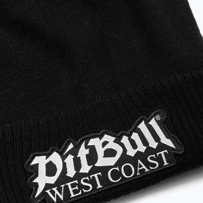 Téli sapka Pitbull Beanie Bubble One Tone Old Logo black 2