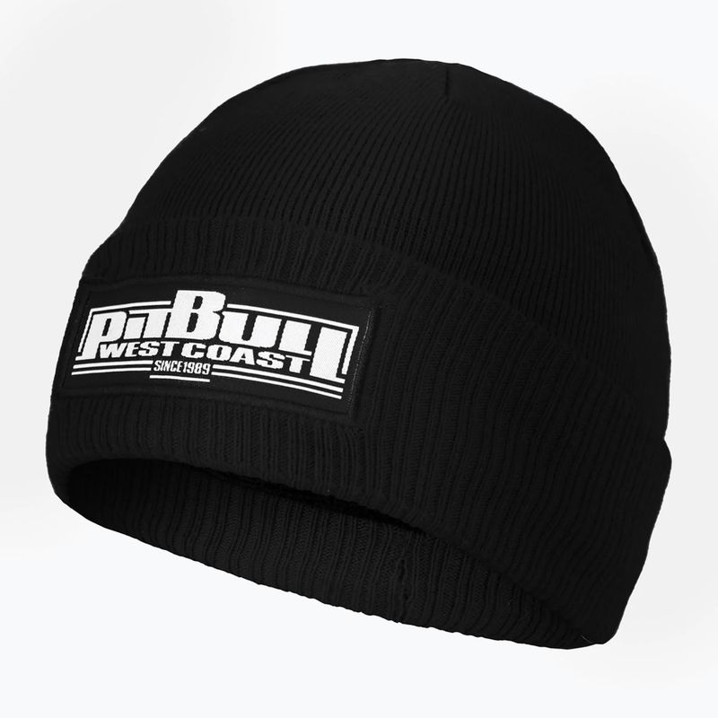 Férfi téli sapka Pitbull Beanie One Tone Boxing black