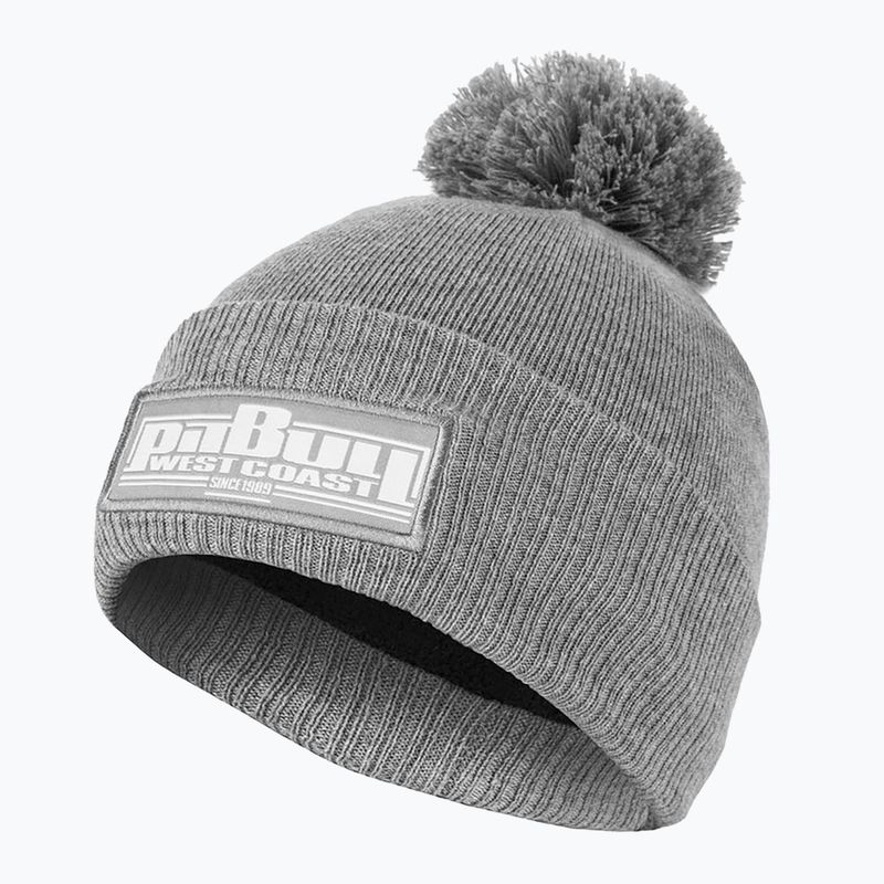 Férfi téli sapka Pitbull Beanie Bubble One Tone Boxing grey