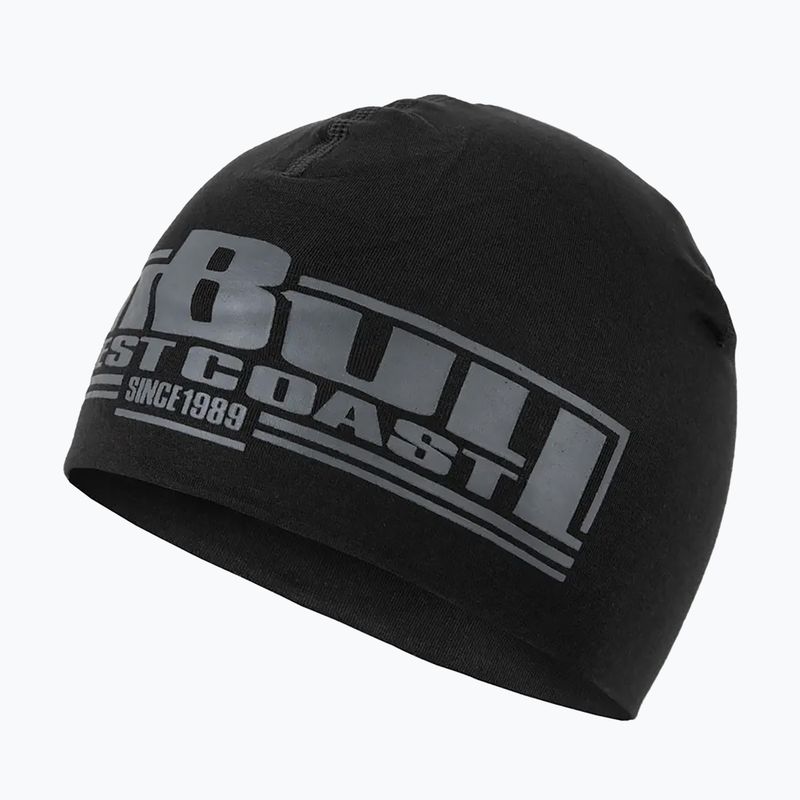 Pitbull West Coast Beanie Classic Boxing téli sapka fekete/fekete 2