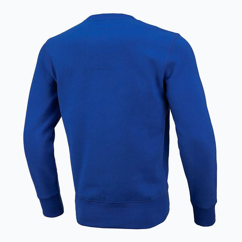 Férfi pulóver Pitbull West Coast Crewneck Classic Logo royal blue 2