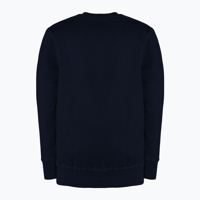 Férfi pulóver Pitbull West Coast Crewneck Classic Logo dark navy 2