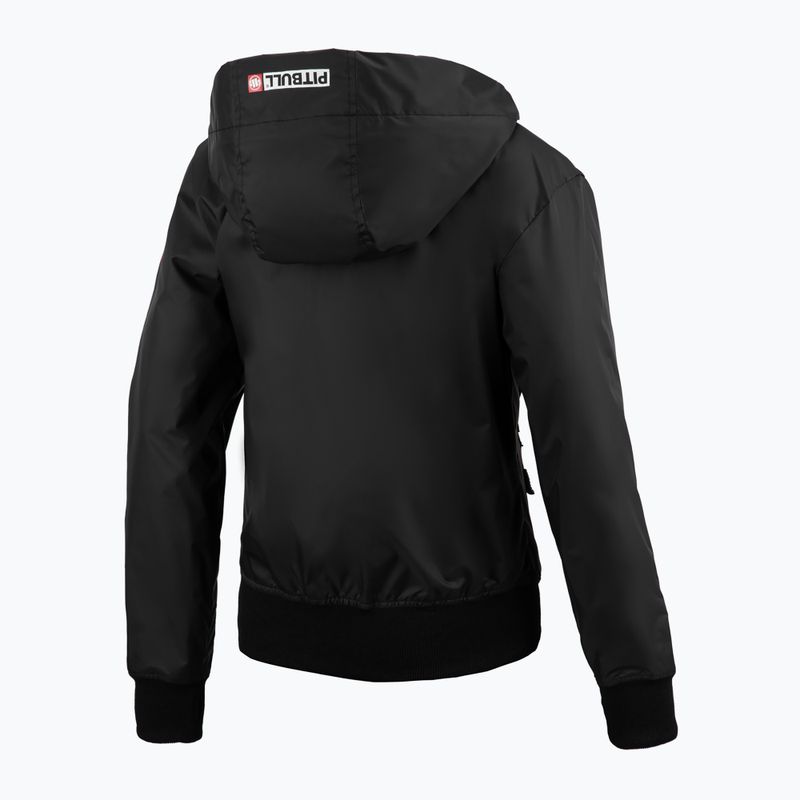 Női kabát Pitbull West Coast Aaricia Hooded Nylon black 8